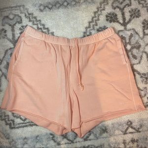 Champion Sweatshirt material shorts